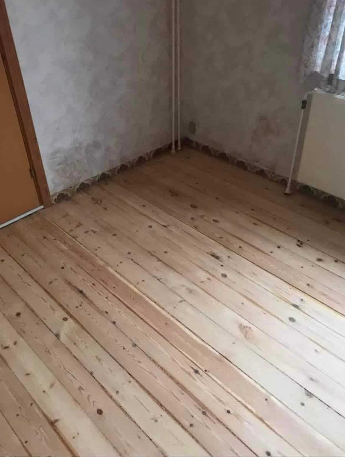 Med gulvafhøvling er du garanteret et flot resultat