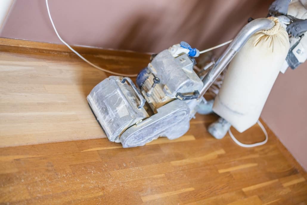 Vi bruger moderne og effektive udstyr til gulvafslibning